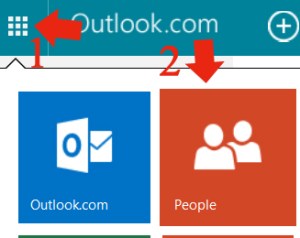 Outlook to People