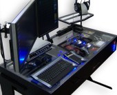 fancy computer setup