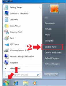 Windows 7 Control Panel